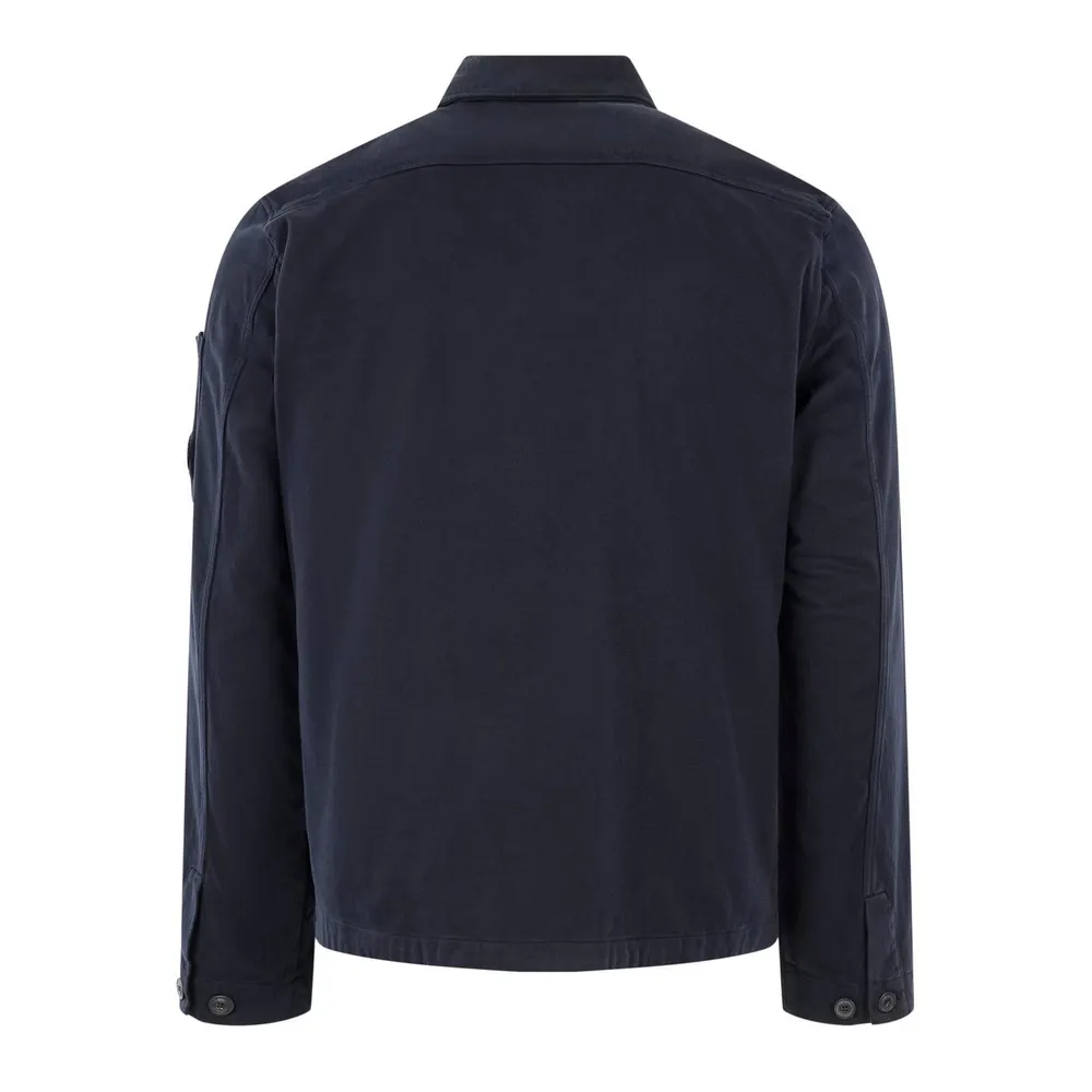 CP Company Men's C.P. Company Button Long Sleeve Overshirt detail 3