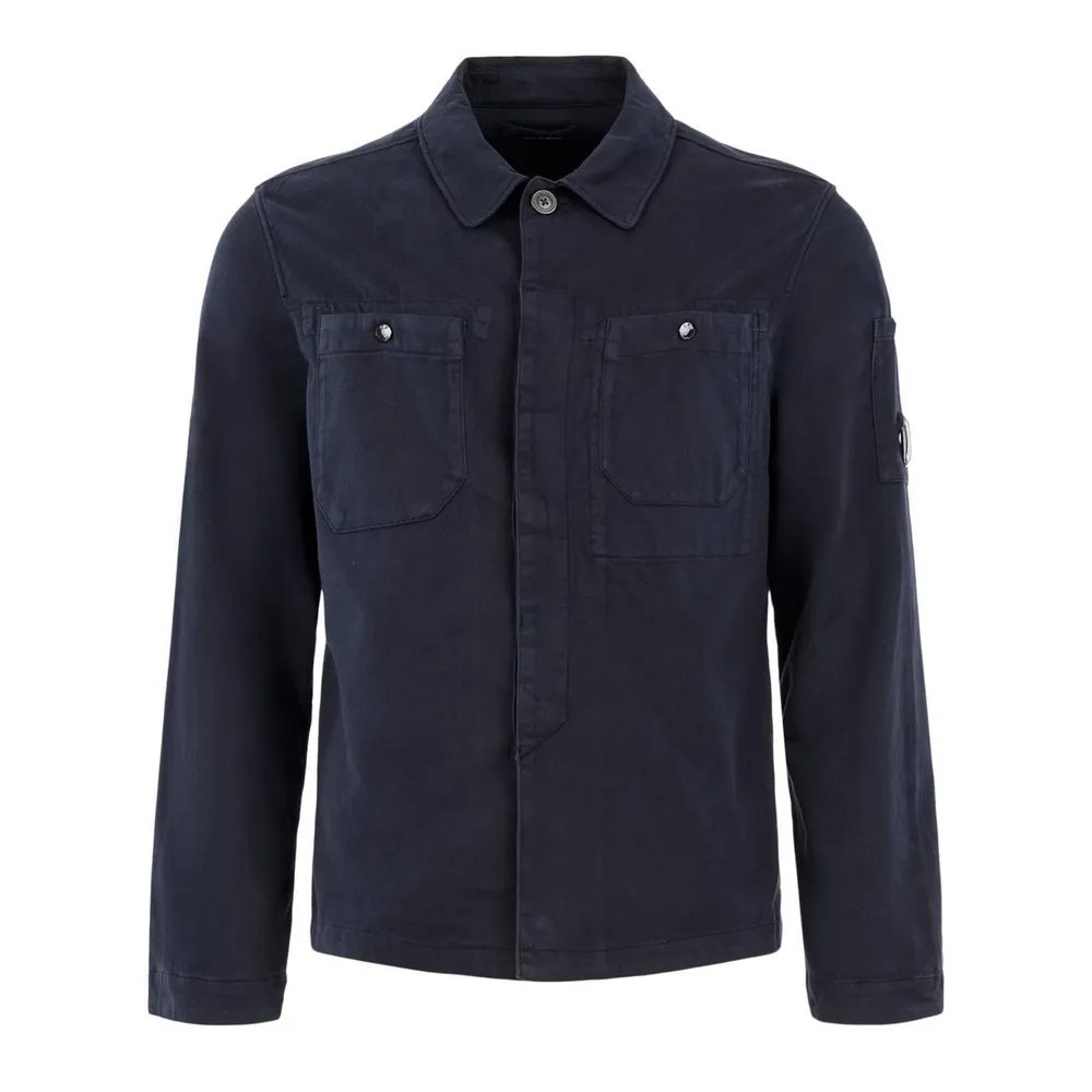 CP Company Men's C.P. Company Button Long Sleeve Overshirt