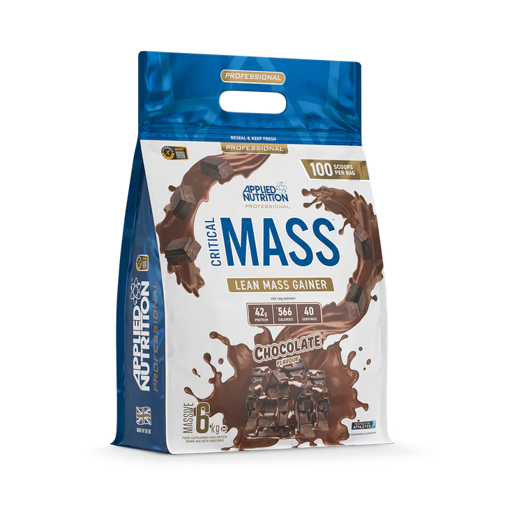Applied Nutrition Critical Mass Professional Lean Mass Gainer Chocolate 6Kg (40 Servings)
