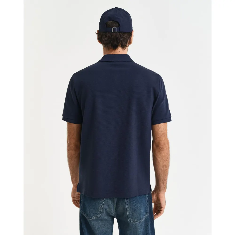 Gant Textured Polo Shirt detail 2