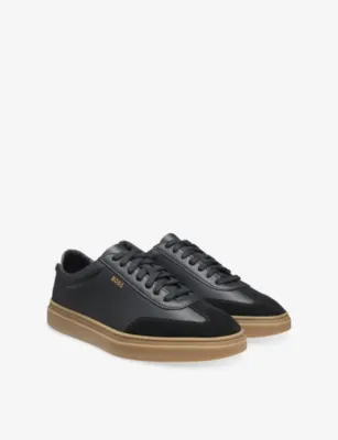 BOSS Tennis Leather Trainers - EUR 41 / 7 UK MEN detail 3
