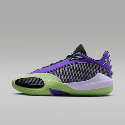 Jordan Triangle Quai 54 Basketball Shoes - Action Grape/Black/White/Key Lime