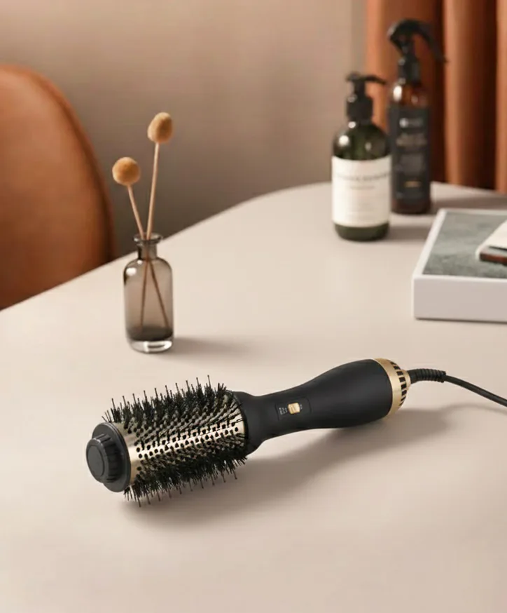 Erth Skin London ALL IN ONE PROFESSIONAL HAIR Styling BRUSH detail 3