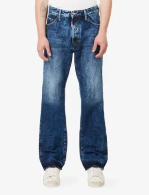 DSQUARED2 Sexy 70's Straight-Leg Denim Jeans detail 3