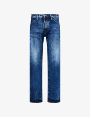 DSQUARED2 Sexy 70's Straight-Leg Denim Jeans