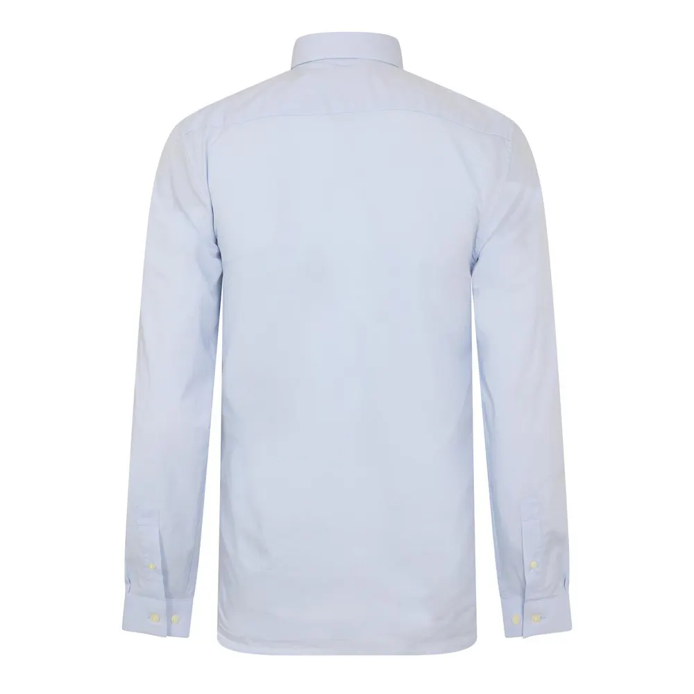 Lacoste Men's Long-Sleeve Oxford Shirt detail 2