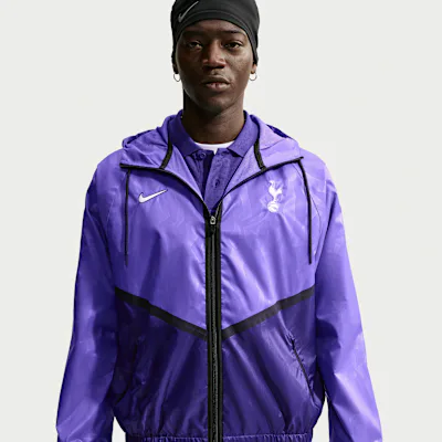 Nike Tottenham Hotspur Third Men's Nike Dri-FIT Football Anthem Jacket - Psychic Purple/New Orchid/Black/White