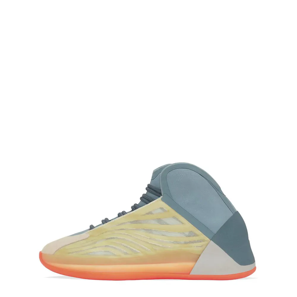 Yeezy Men's Sneakers, Primeknit Upper in Hi-Res Coral, additional product view 2