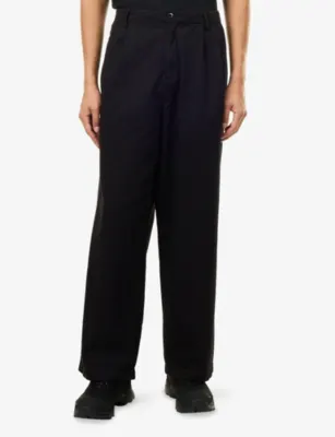 CP COMPANY Boxy Pleats Cotton Trousers detail 3