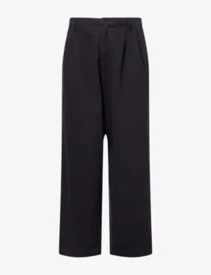 CP COMPANY Boxy Pleats Cotton Trousers