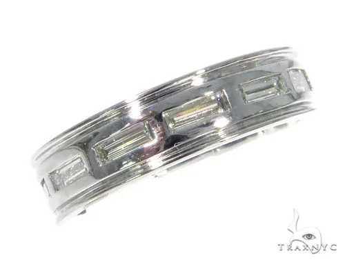 RINA - For Him FACTORY Platinum Emerald Diamond Band 45402 in 9.5 – Ring