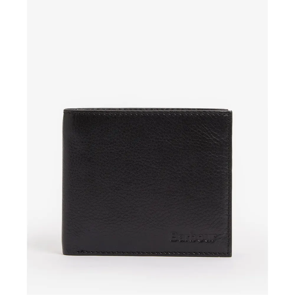 Barbour Mens Colwell Leather Billfold Wallet