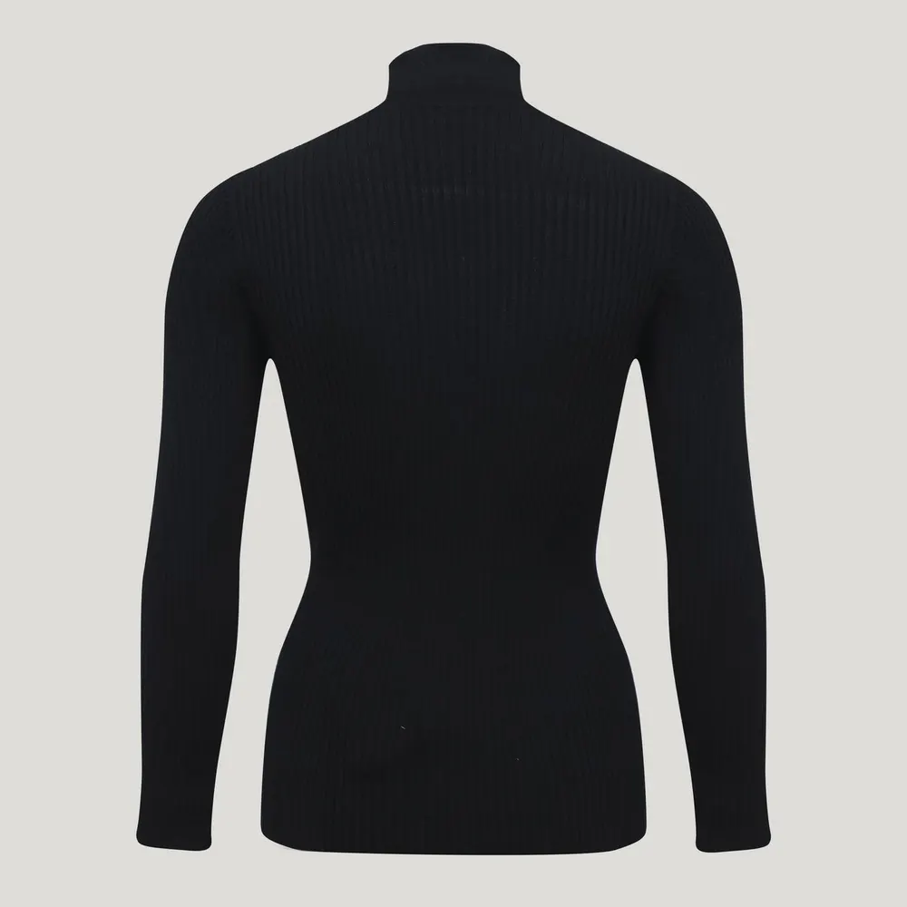 Off White Men's Knitted Crew Sweatshirt detail 2