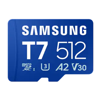 Samsung T7 microSD card – Storage