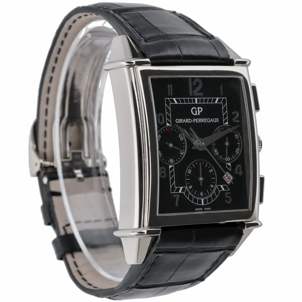 Girard Perregaux Vintage 1945 25840-53-111-BAEA — 2008 — Excellent in Silver Arabic, additional product view 2