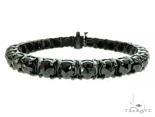 RINA - For Him FACTORY Black Diamond Bracelet 66015