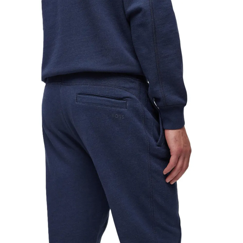 Boss Men's Seglitchstitch Closed Hem Fleece Joggers detail 3