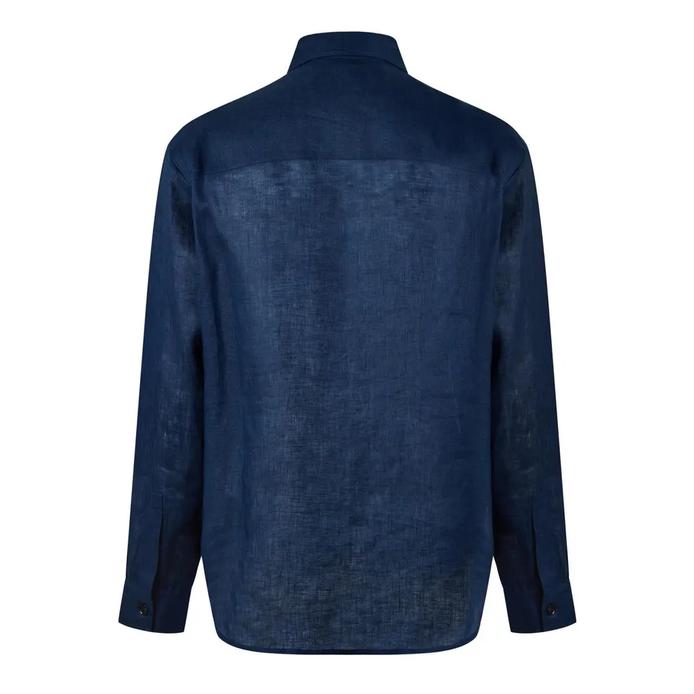 Palm Angels Palm Linen Shirt Sn61 detail 2