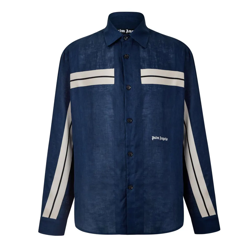 Palm Angels Palm Linen Shirt Sn61
