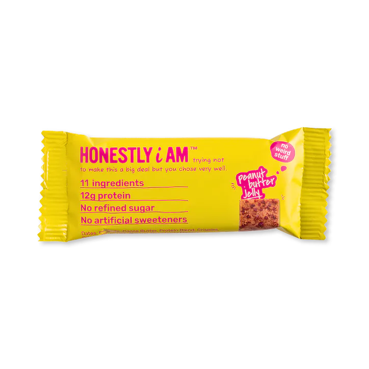 Honestly I Am™ Peanut Butter Jelly Clean Protein Bar 12 x 48g detail 2