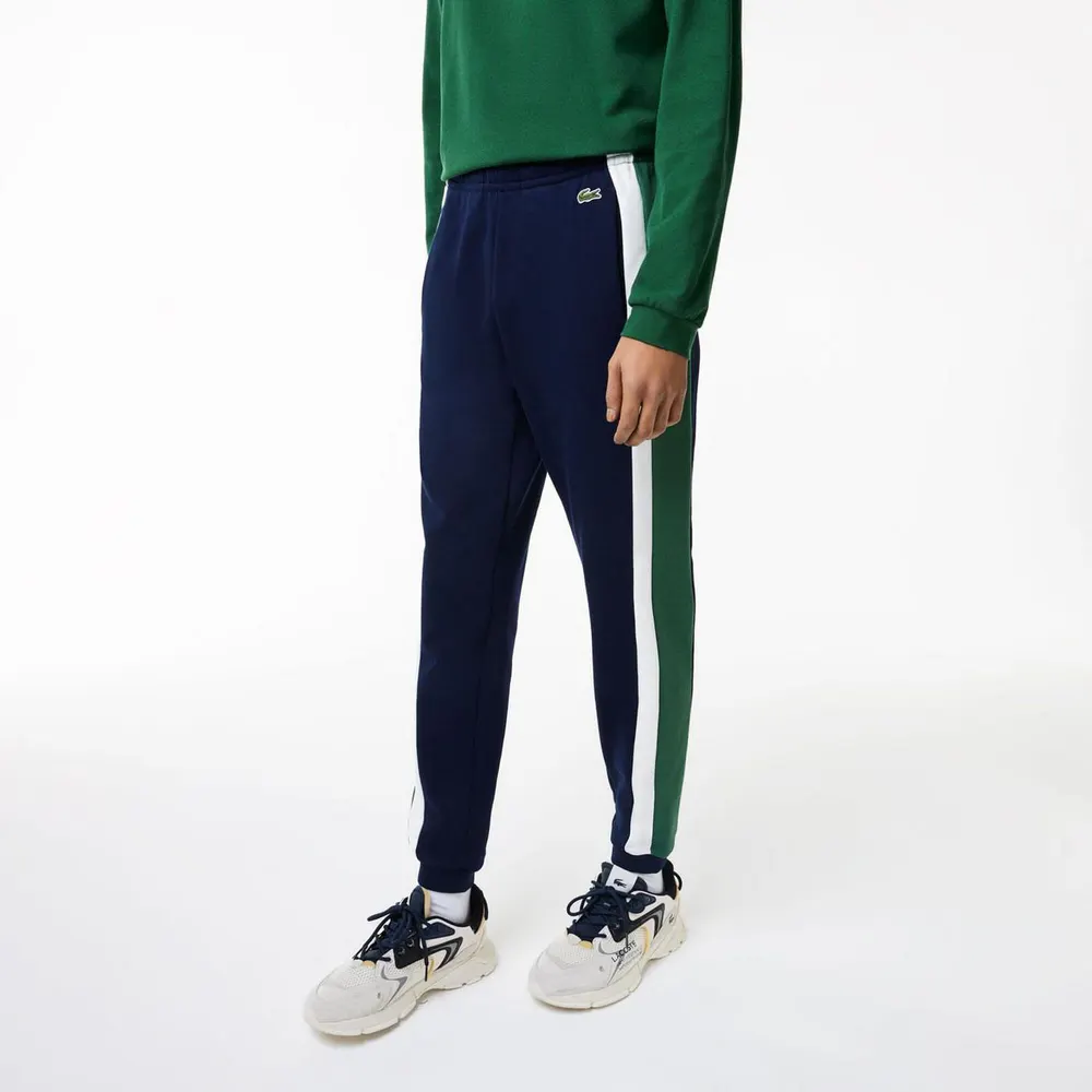 Lacoste Brushed Fleece Cut & Sewn Training Joggers