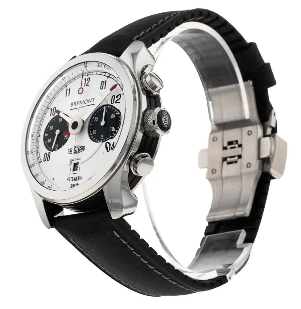 Bremont Jaguar BJ-II/WH — 2017 — Very good in White Arabic, additional product view 2
