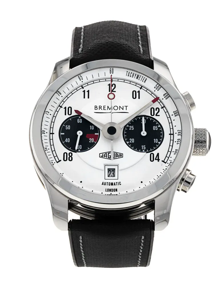 Bremont Jaguar BJ-II/WH — 2017 — Very good in White Arabic – Pre-owned watches