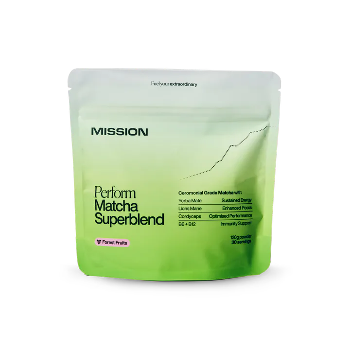 Mission Perform Matcha Superblend Forest Fruits 120g