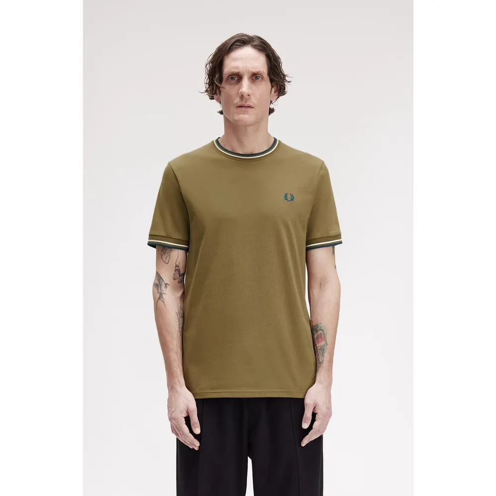 Fred Perry Twin Tipped T-Shirt detail 3