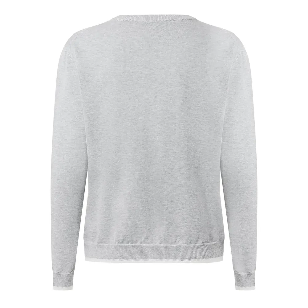 Maison Kitsune Bold Fox Head Patch Regular Cardigan detail 2