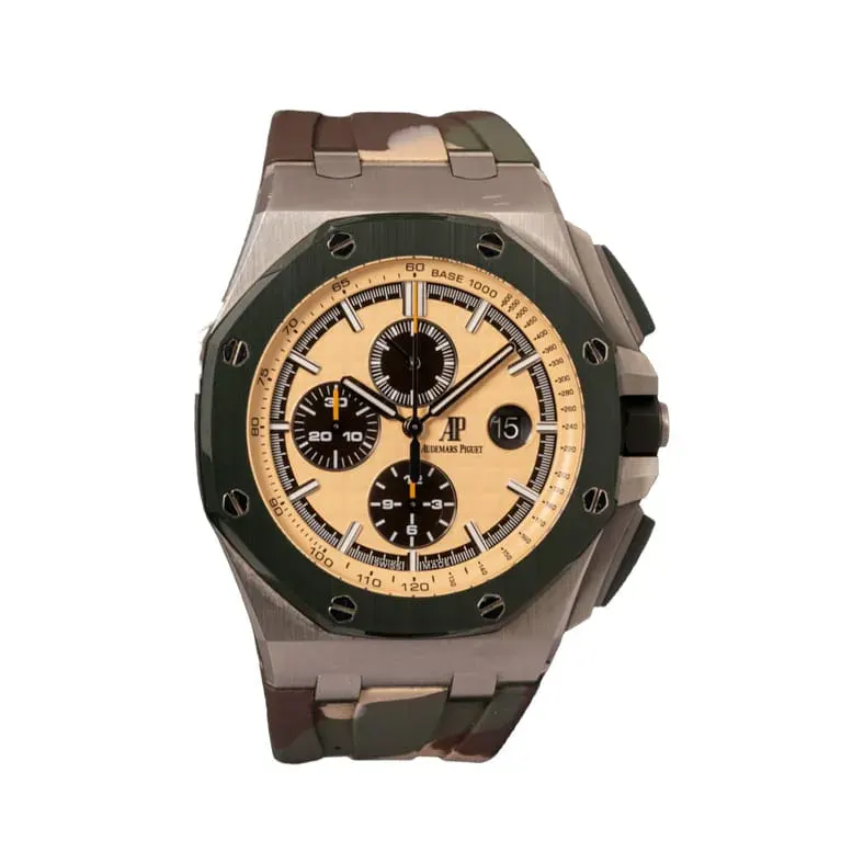 Audemars Piguet Royal Oak Offshore 26400SO.OO.A054CA.01 — 2018 — Excellent in Beige Baton – Pre-owned watches
