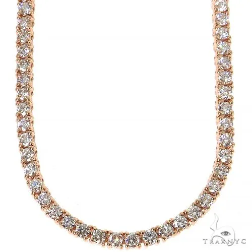 AHMED - For Him CVD 7 Pointer Diamond Tennis n (Lab) 68480 in Rose – Chain