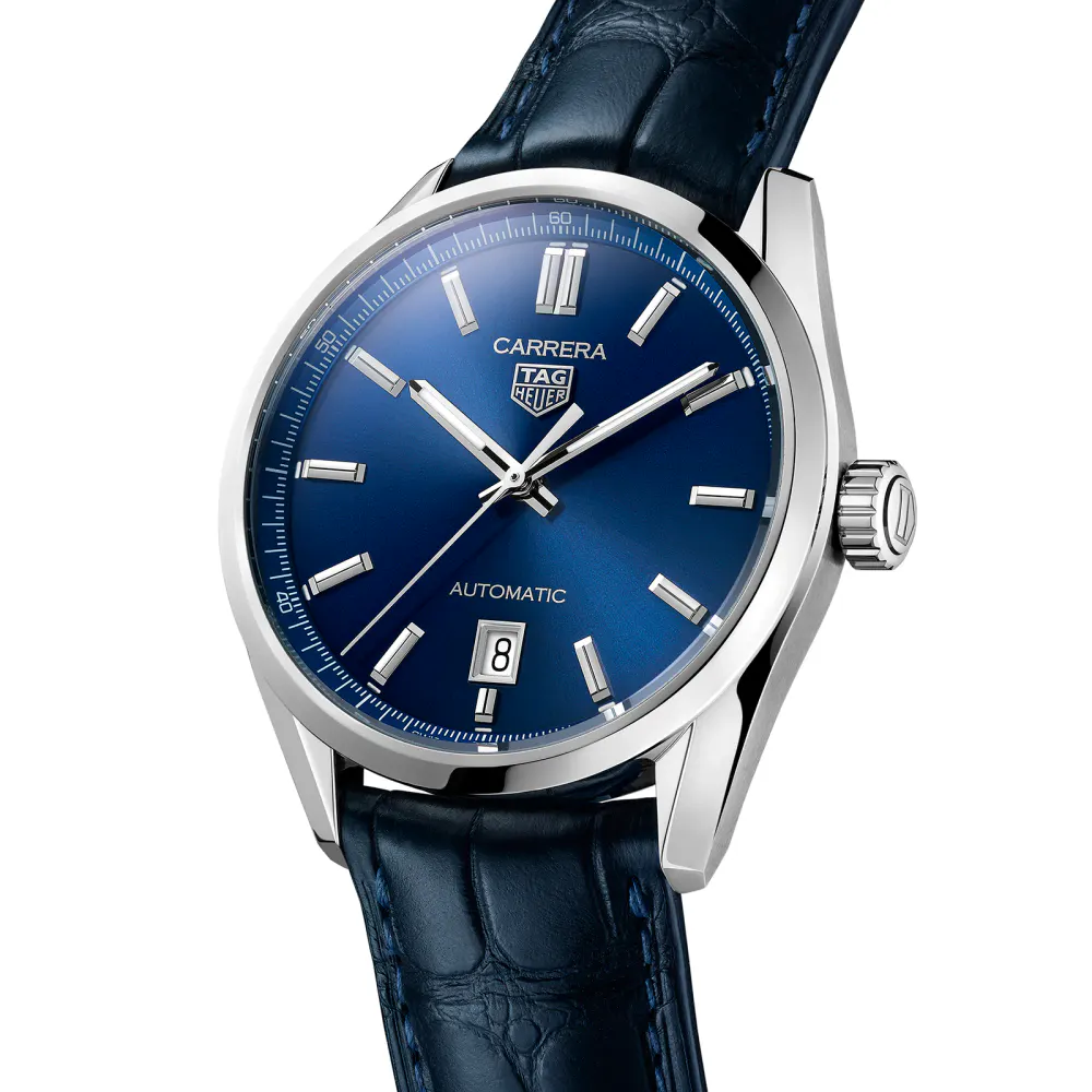 TAG Heuer Carrera Three - Hand Automatic Mens 39mm Watch detail 2