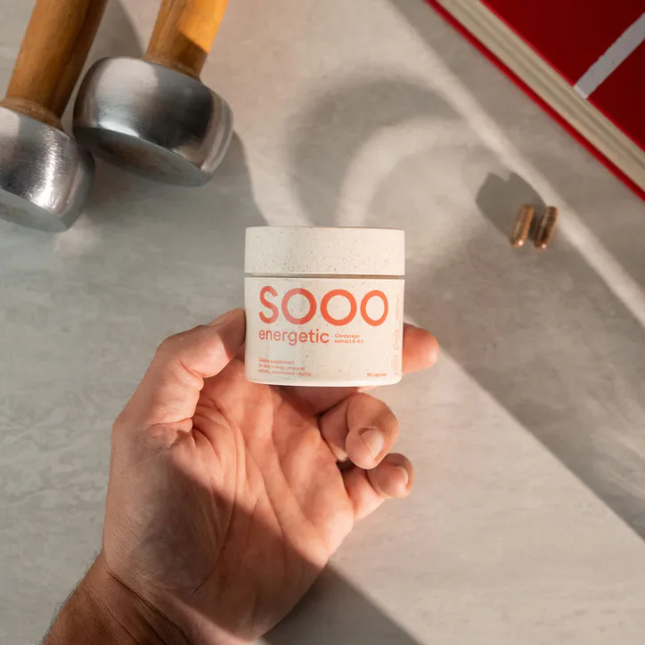 Sooo.me SOOO energetic: Cordyceps extract 6-8:1 90 Capsules, additional product view 2