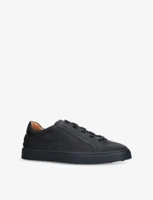 TODS Allacciata Cassetta Suede Low-Top Trainers - EUR 44 / 10 UK MEN in BLUE/DARK, additional product view 3
