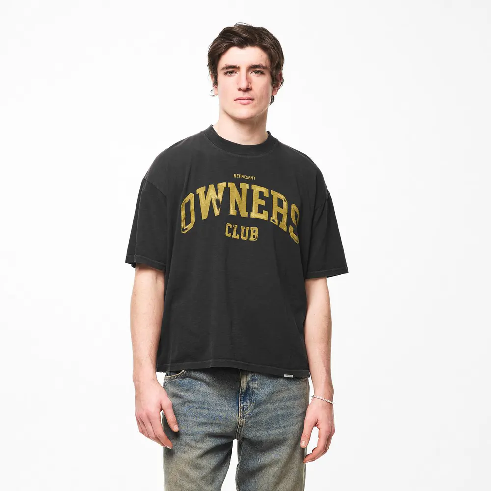 Represent Mens Owners Club Oversized T-Shirt detail 3