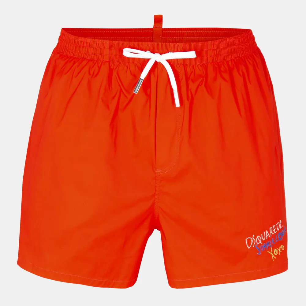 DSquared2 Men's DSQ Logo Quick Dry Swim Shorts