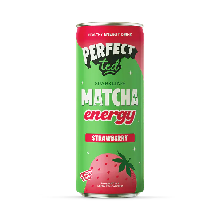 PerfectTed Matcha Energy Strawberry 250 ml