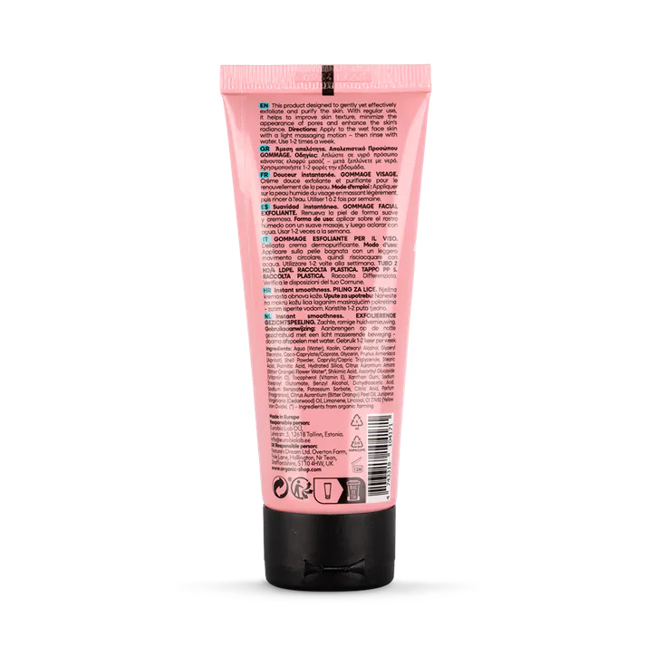 Organic Shop Orange Blossom Instant Smoothness Exfoliating Face Gommage 75ml detail 2
