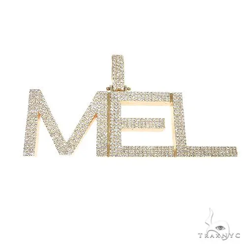 RINA - For Him CUSTOM Custom Made 'MEL' Diamond Pendant 67096 in Rose Gold – Pendant