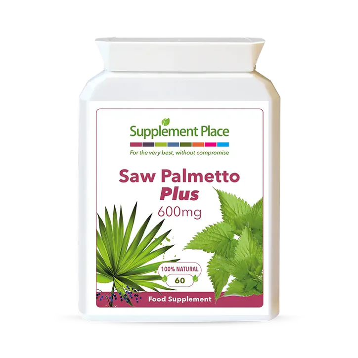 Supplement Place Saw Palmetto Plus | Saw Palmetto, Lycopene, Nettle | 60 Capsules