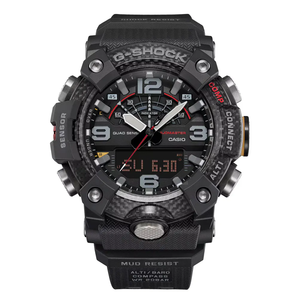 Casio G-SHOCK Master Of G-Land Mudmaster 51.3mm Mens Watch Black detail 2