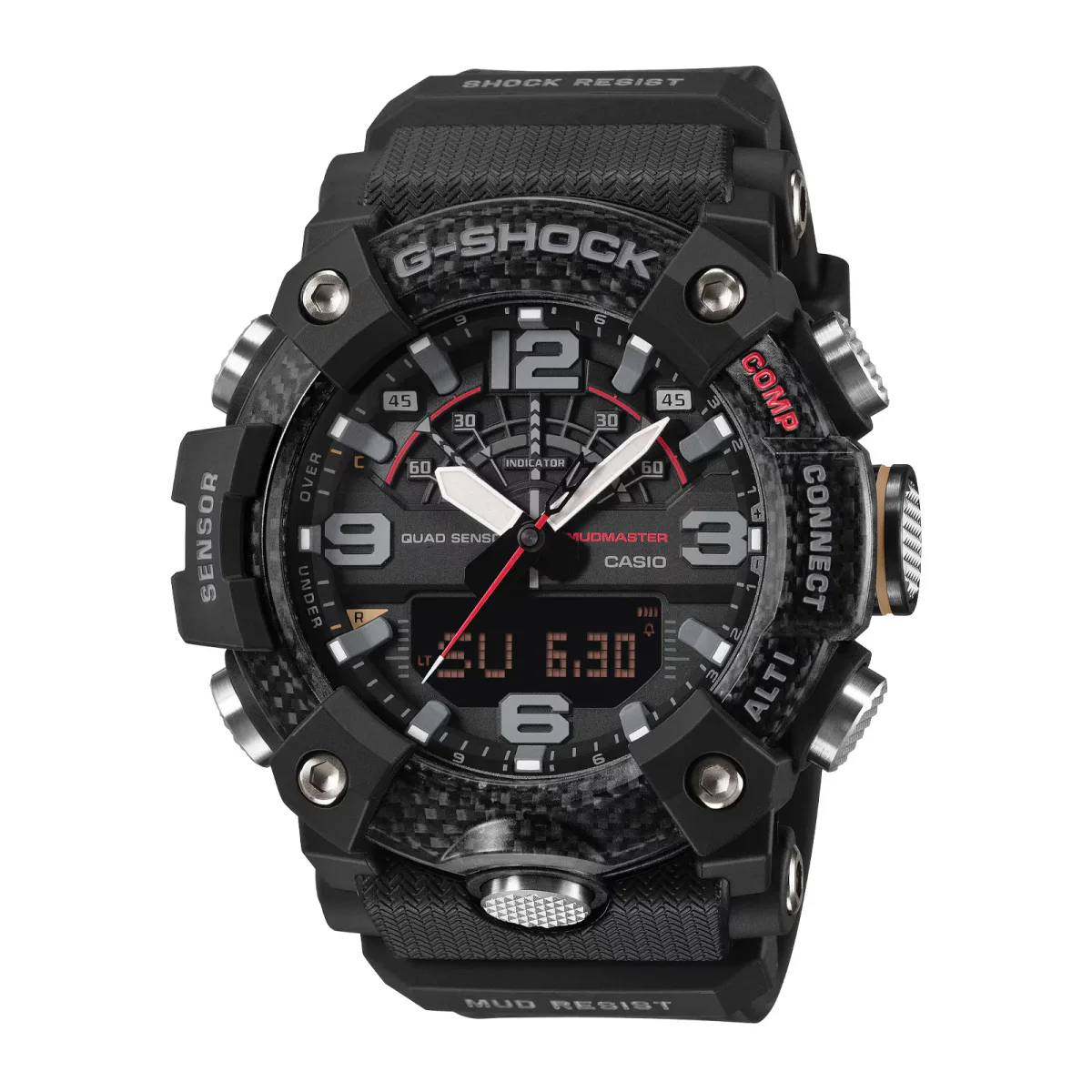 Casio G-SHOCK Master Of G-Land Mudmaster 51.3mm Mens Watch Black