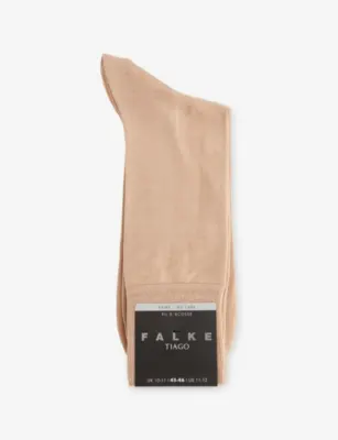FALKE Tiago Stretch Cotton-Blend Socks - Misty Lila - 47-48 in Country – Mens | Underwear & socks | Socks | Plain Socks