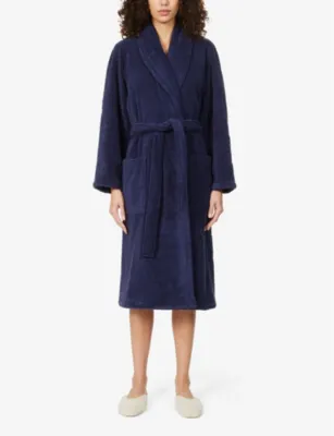 YVES DELORME Etoile Cotton-Blend Bathrobe detail 3