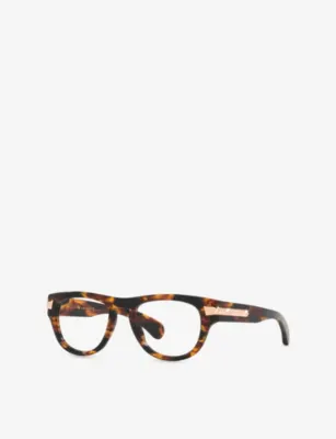 GUCCI GG1519O Round-Frame Acetate Glasses detail 2