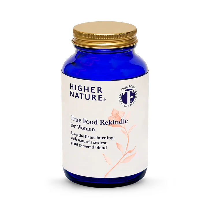 Higher Nature True Food® Rekindle - Wholefood Botanical Blend with LiBoost® - 60 Vegan Capsules