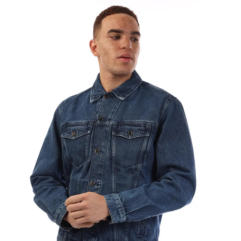 Boss Men's H Livorno Jeans in Medium Blue, additional product view 3