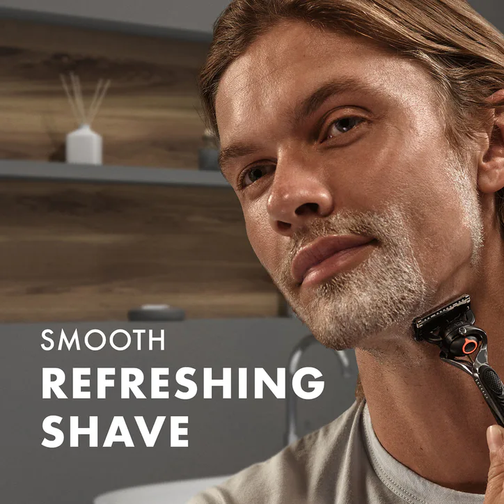 Gillette Fusion Shave Gel with Almond Oil, For Sensitive Skin, 200ml, additional product view 2