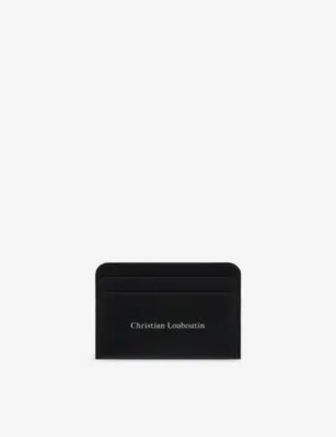 CHRISTIAN LOUBOUTIN Canopy Leather Card Holder